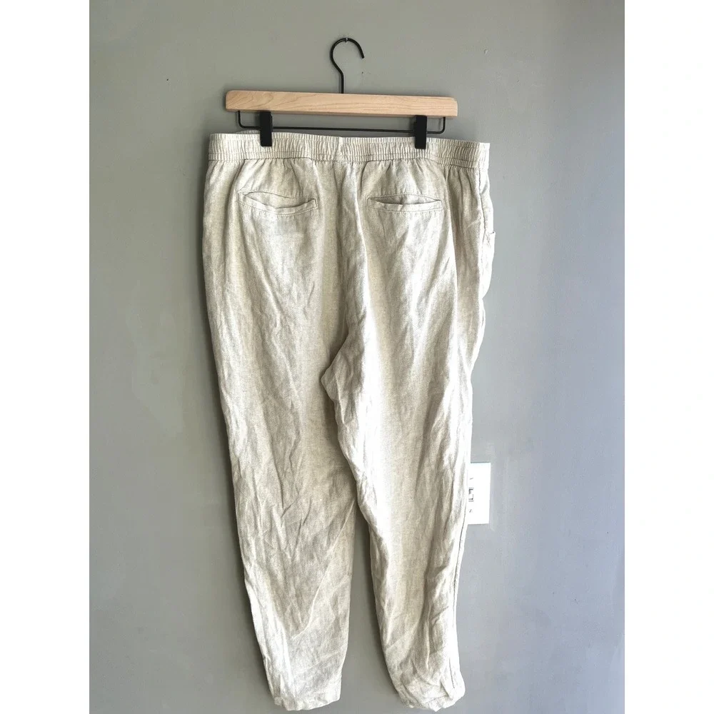 Linen Blend Pants Size Large Old Navy
Casual Vacation Minimalist Flowy - Picture 7 of 7